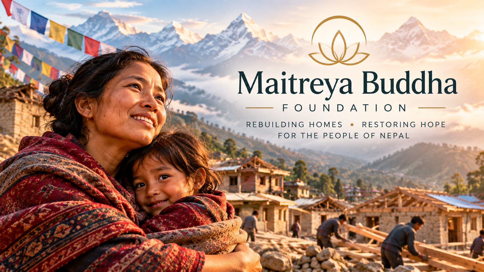 Maitreya Buddha Foundation — Rebuilding homes, restoring hope for the people of Nepal