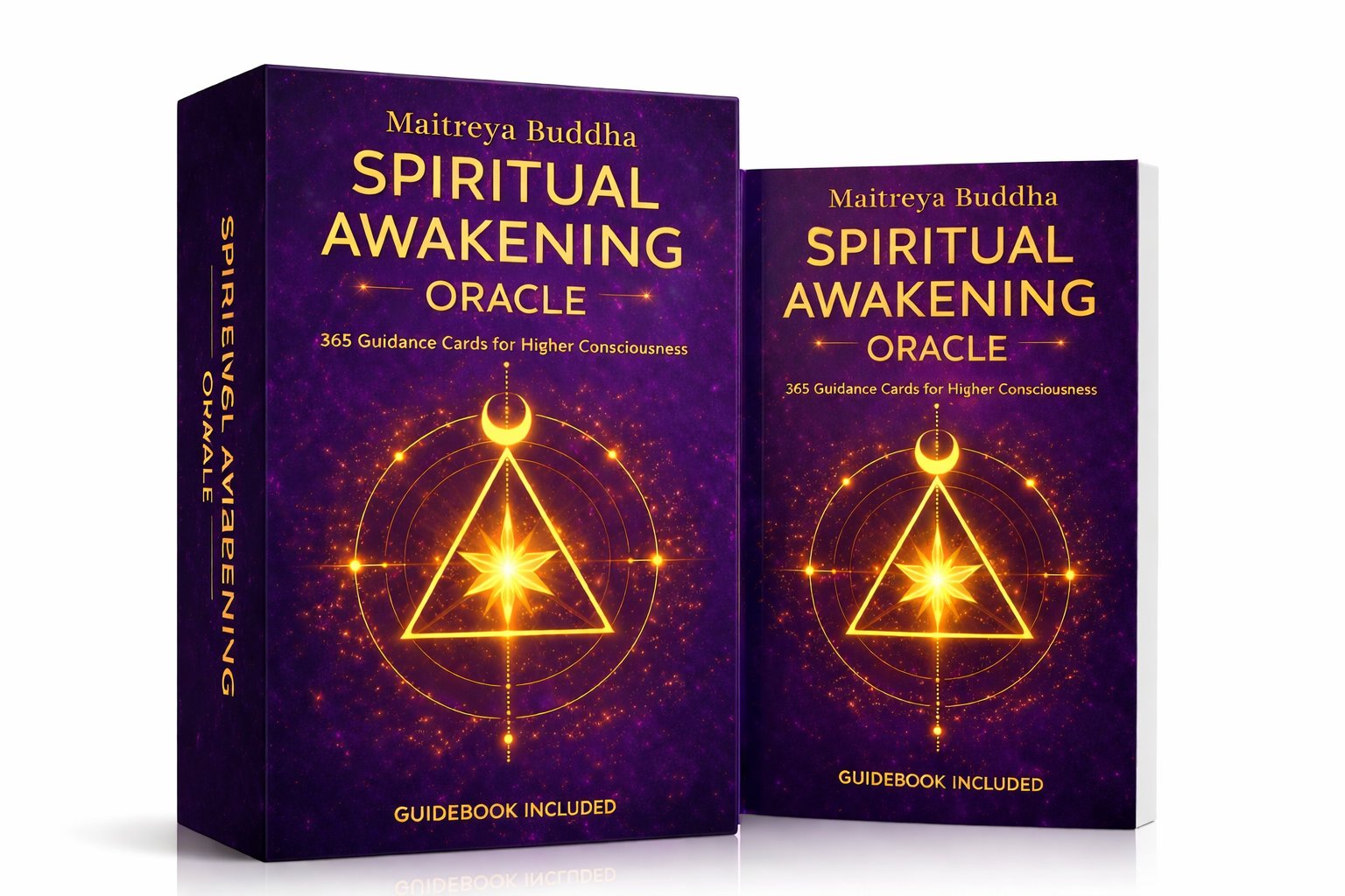 Maitreya Buddha Spiritual Awakening Oracle — 365 Guidance Cards for Higher Consciousness