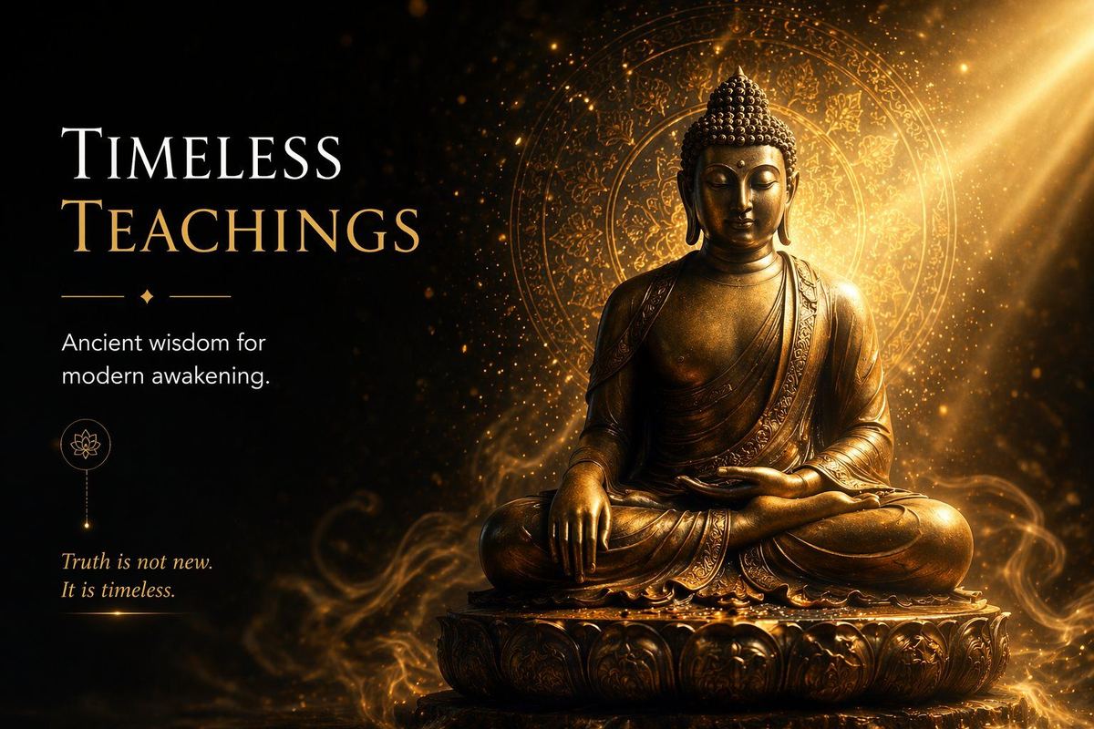 Timeless Teachings — Ancient Wisdom for Modern Awakening